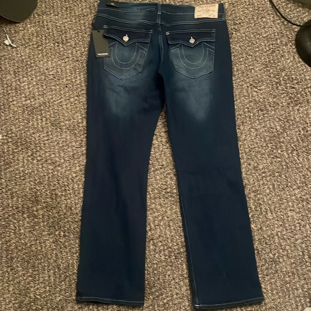 True religion straight leg baggy jeans brand new unused y2k